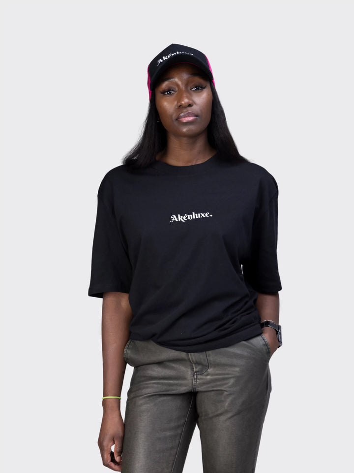 AkénLuxe Oversized Logo T-Shirt