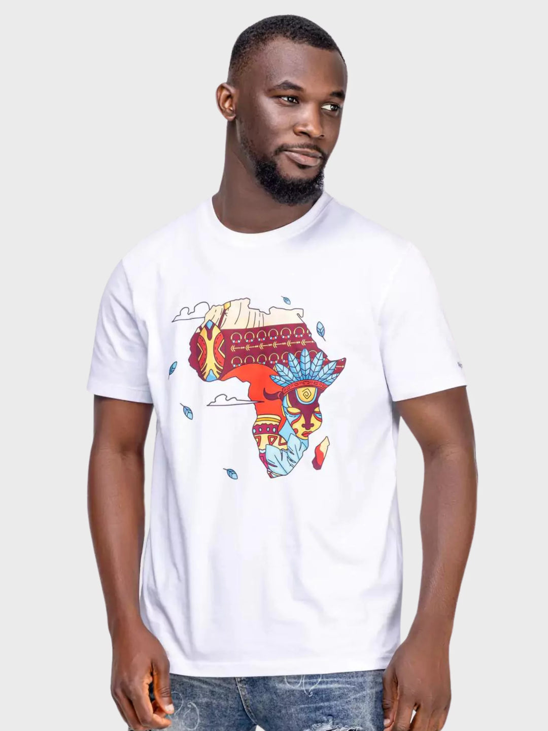 AkénLuxe Map of Africa T-Shirt - AkénLuxe