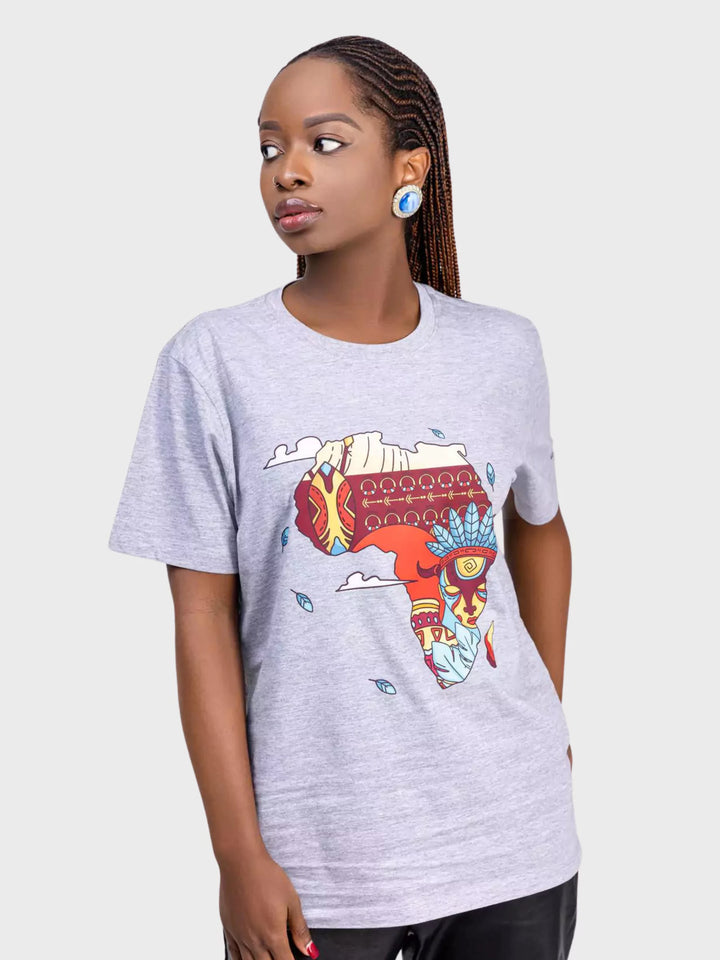 AkénLuxe Map of Africa Women's T-Shirt - AkénLuxe